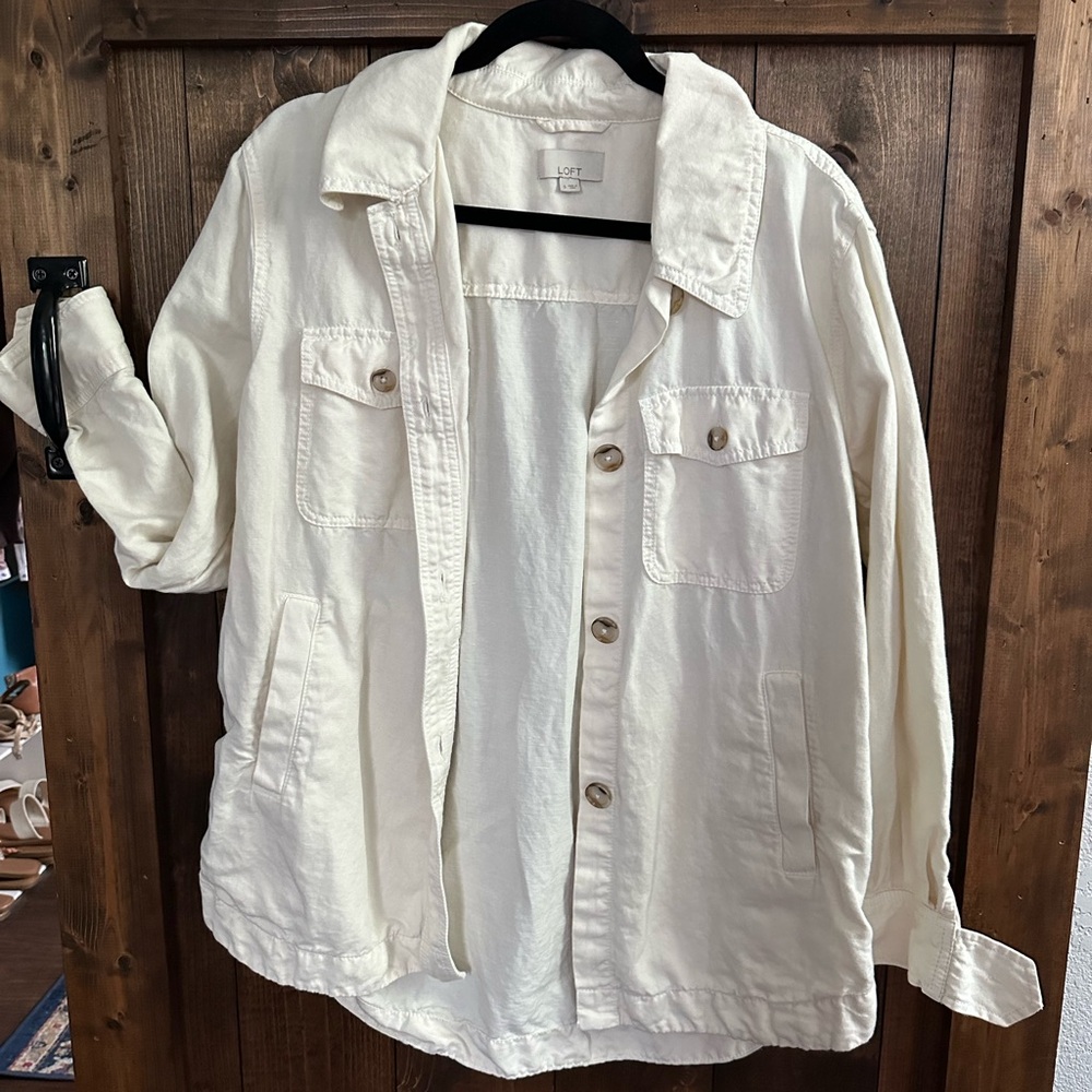Loft Women's Cream Jacket